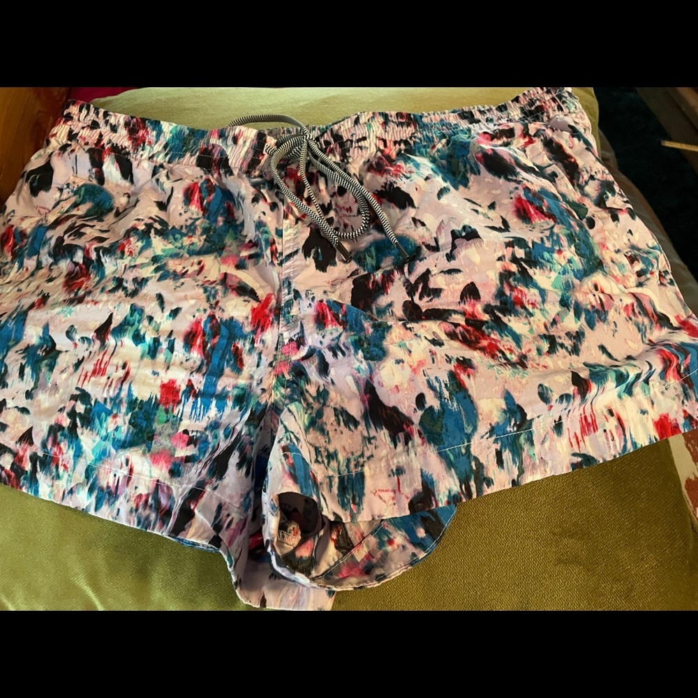 J Crew Drawstring shorts w/ pockets and slit on sides